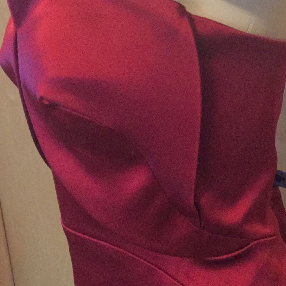 Zac Posen Strapless Duchesse-satin Dress - Picture 5 of 11